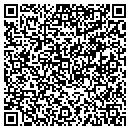 QR code with E & M Lapidary contacts