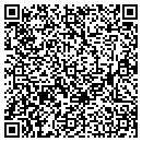 QR code with P H Peracca contacts