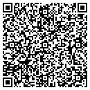 QR code with V & H Signs contacts