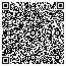 QR code with H Shoes contacts