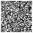 QR code with M P Video contacts