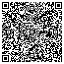 QR code with T R Battery contacts