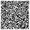 QR code with LA Video contacts