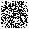 QR code with K L V V contacts