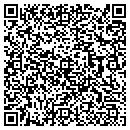 QR code with K & F Crafts contacts