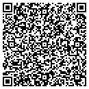 QR code with H M Supply contacts
