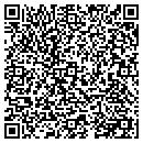 QR code with P A Window Tint contacts