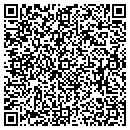 QR code with B & L Glass contacts