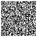QR code with H & W Shoe Supplies contacts