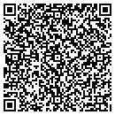 QR code with B & B Service Center contacts