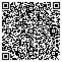 QR code with H & R contacts