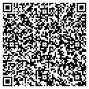QR code with K Bell Socks contacts