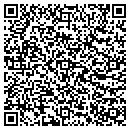 QR code with P & R Service Corp contacts