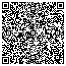 QR code with K & M Storage contacts