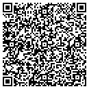 QR code with P Demarinis contacts