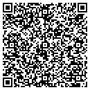 QR code with P R Line contacts