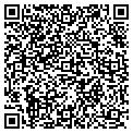 QR code with V & B Ranch contacts