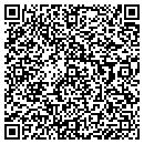 QR code with B G Clothing contacts
