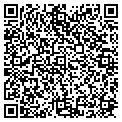 QR code with B C S contacts