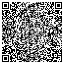 QR code with B & G Fence contacts