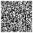 QR code with E B L Canvas contacts