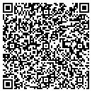 QR code with M & B Variety contacts