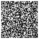 QR code with E & R Oil CO Inc contacts