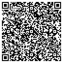 QR code with H W Auto Sales contacts