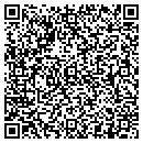 QR code with H123andmore contacts