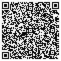 QR code with B & W Garage contacts