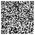 QR code with C S X contacts