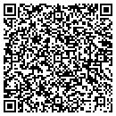 QR code with H & B Tag & Label Inc contacts