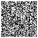 QR code with H & K Repair contacts
