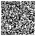 QR code with H M E contacts