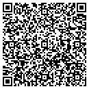 QR code with H & D Towing contacts
