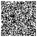 QR code with C & R Video contacts