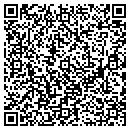 QR code with H Westemier contacts