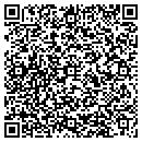 QR code with B & R Snack Shack contacts
