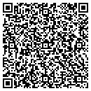 QR code with B & D Installations contacts