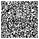QR code with P J Canvas contacts