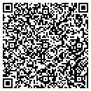 QR code with B & G Variety contacts