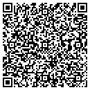 QR code with B & C Shades contacts