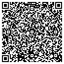 QR code with E & L Sportswear contacts