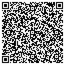 QR code with B & W Glass Co contacts