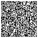 QR code with H & H Marine contacts