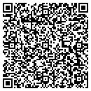 QR code with V & J Logging contacts