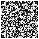 QR code with B & B Beer Distributing contacts