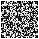 QR code with E & B Trash Service contacts