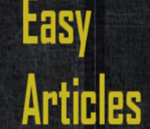 Easy Articles