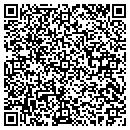 QR code with P B Stucco & Plaster contacts